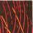 Candelo Soho Hand Tufted Wool/Viscose Abstract Rug in Red/Brown-31778791
