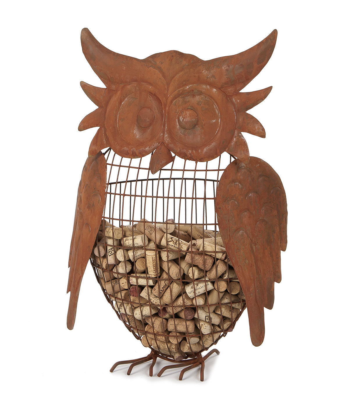 Owl wine cork online holder