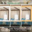 Miroirs de salle de bain à DEL sans cadre Ikeria avec antibuée, lumières à intensité variable et incassable-653936782