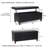 Faux Leather Lift Top Storage Bench-1158183121