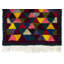 Tapis vibrant fait à la main Mid-Century