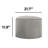 Waterproof Hidden Zipper Pouffe