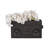 Stereo Indoor Planter and Outdoor Planters for Home Decor – Unique Flower Pots for Garden, Patio, or Entryway – Fun Modern Planter for Living Room Shelf or Tabletop – 13", Gray