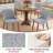 Wood Frame Upholstered Dining Chairs-685135416