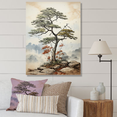 Forest Redwood Tree Charm III, reproduction d'art sur toile