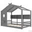 Lit sur pied avec tablette de rangement-118019898-118019899