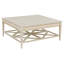 Linea Square One Drawer Cocktail Table in Champagne Mist-948937731-948937728