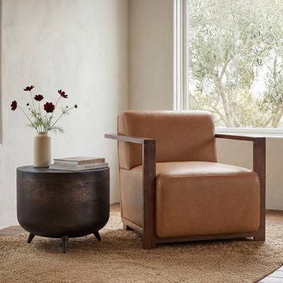 Fauteuil d'appoint Barnes beige