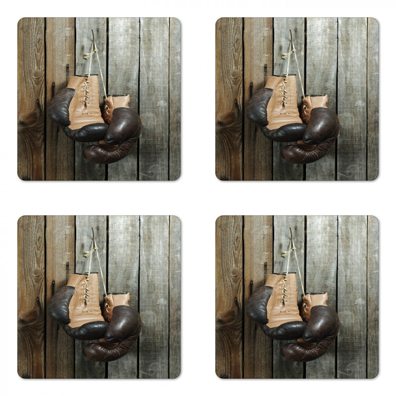 Square 4 Piece Coaster Set