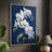 FLORAL Series CLXVI Framed Print - Solid Wood-341976311