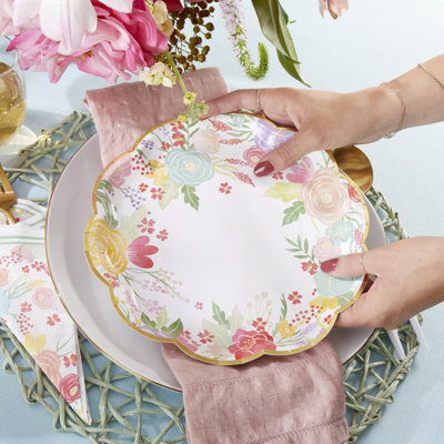Paper Baby Shower Party Tableware Kit
