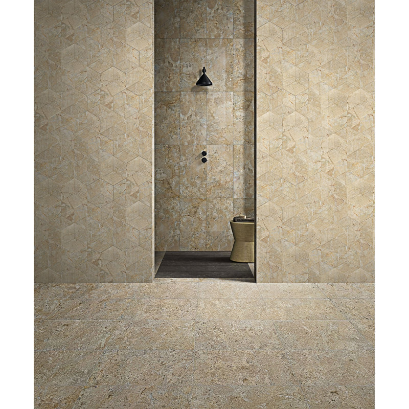 Leather Finished Marble Tile,1 box 4pcs