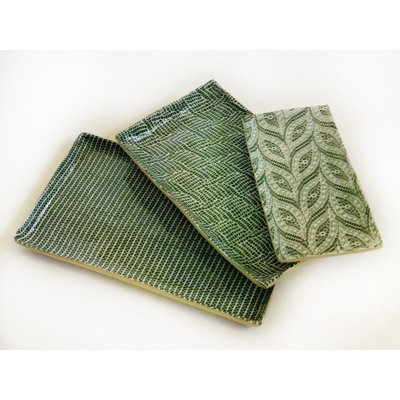 Pine Stoneware Platter