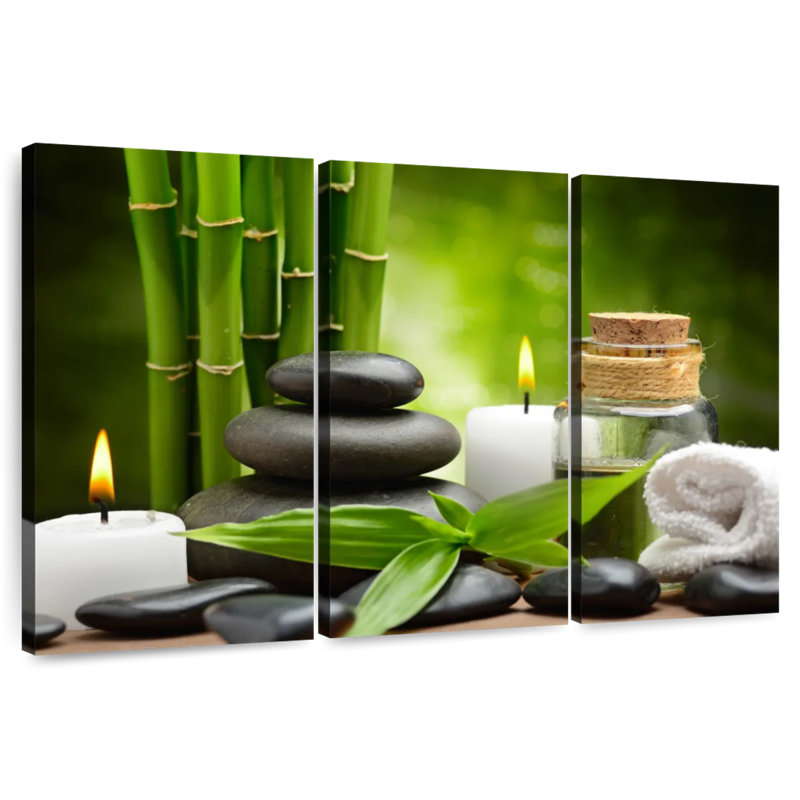 Spa relaxant en bambou Kerrick, H 20 po x l 33 po