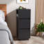 25cm W Solid Wood Bedside Table-1056679427