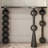 Black Solid Wood Console Table-1265096898