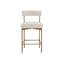 Seneca Upholstered Stool with Metal Frame-2022420577
