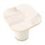 Gineverra End Table - Ivory Gold