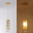 Deimonas 1 - Light Crystal Cylinder Pendant Light-4047550