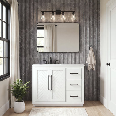 Meuble-lavabo simple 42 po