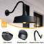 Luminaire de grange murale d'extérieur Bechard Dusk To Dawn-1630216222-1850191015