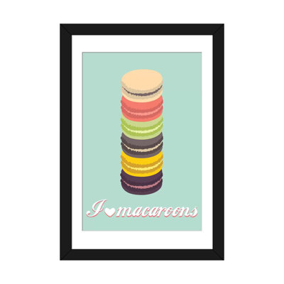 «Macaroons», impression sur toile tendue