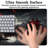 Desk Mat Riverside Full Moon Desk Pad Black Red Large Mouse Pad Gaming Mousepad Extended XXL Keyboard Pad 31.5 X 15.7 In Laptop Computer Mouse Keyboard Mat For Office Desk Decor