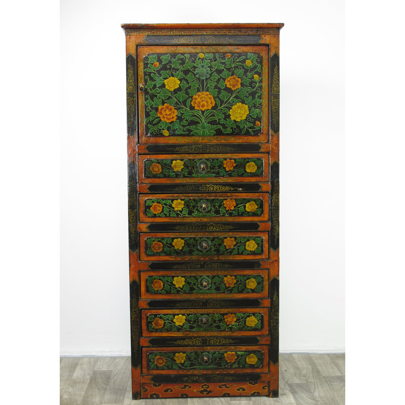 Solid Wood Accent Cabinet