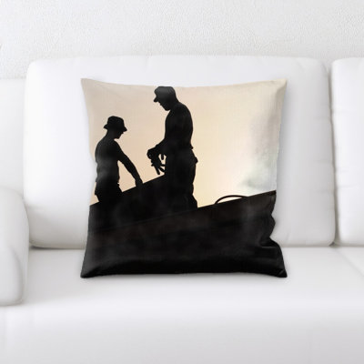 Kyleigh Square Pillow Cover & Insert