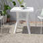 Square Outdoor with Umbrella Hole Bistro Table - 69 cm W 69 cm D-16243728