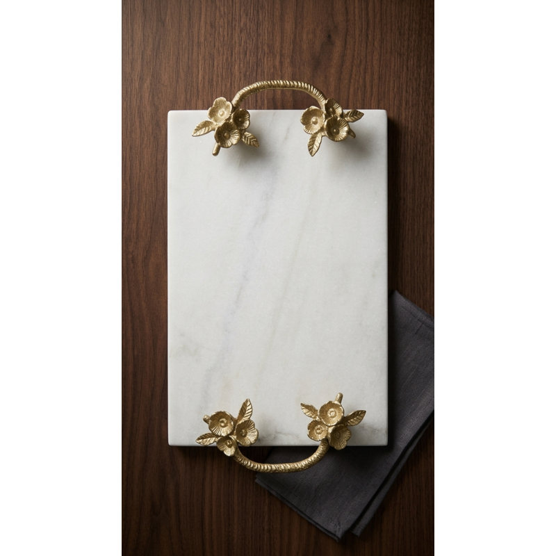 Galaviz Marble Tray