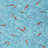 Teal Blue 3D Funky Effect Anti Slip Vinyl Flooring For LivingRoom, Kitchen, 2.5mm Thick Vinyl Sheet 200cm X 200cm
