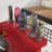 3 Tier Rolling Tool Cart, 330 LBS Capacity Utility Cart, Red