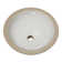 American Standard Orbit 15.5'' Ceramic Circular Bathroom Sink with Overflow