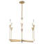 Lilium Chandelier - 6-Light - Dark Smoke-1784118137