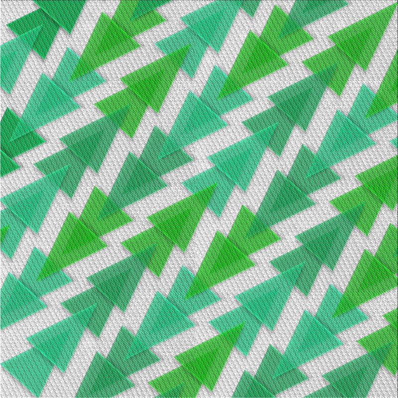 Geometric Indoor Rug, Square 7'