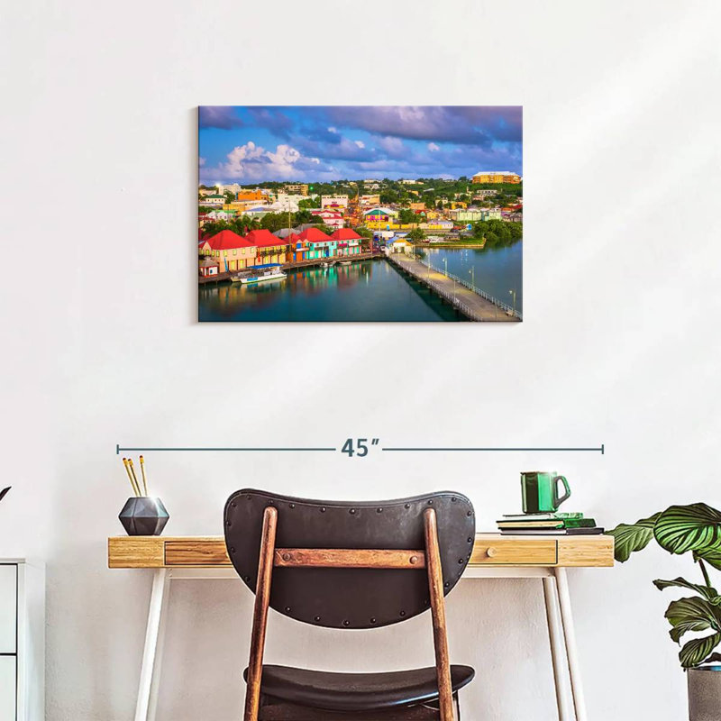 Gillard Bridge To Saint John's, 20" H x 30" W