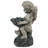 Sitting Cherub with Shell Garden Statue