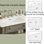 Meuble-lavabo vintage avec lavabo, armoire de salle de bain rustique avec portes à fermeture douce et tablette réglable-1371248124