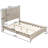 3-Piece Bedroom Set With A Queen Size Bed And 2 Nightstands-173245424