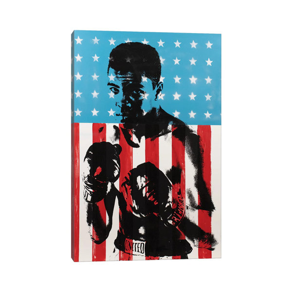 Ebern Designs Muhammad Ali - Print on Canvas | Wayfair.co.uk