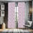 Tea Party Floral Semi-Sheer Rod Pocket Curtain Panels-45209618