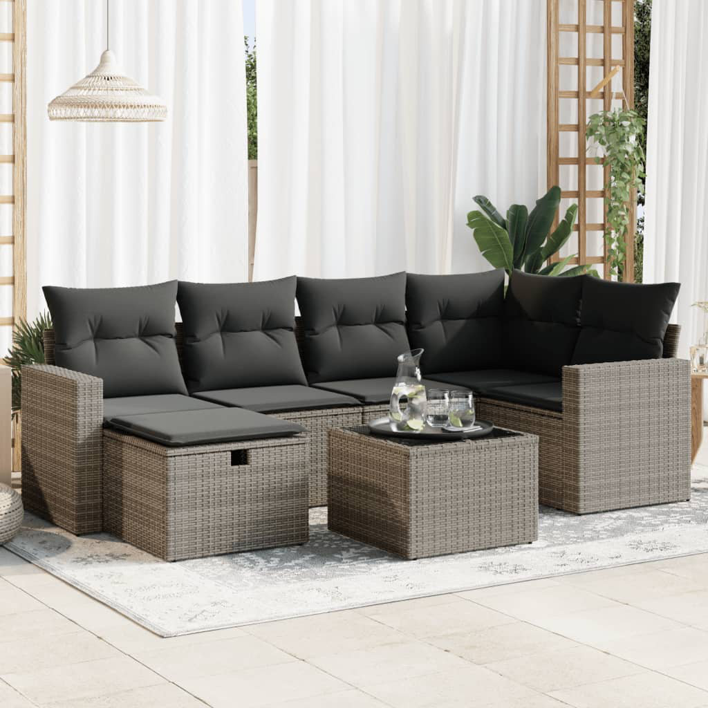 Gartensofa Annaiyah mit Kissen