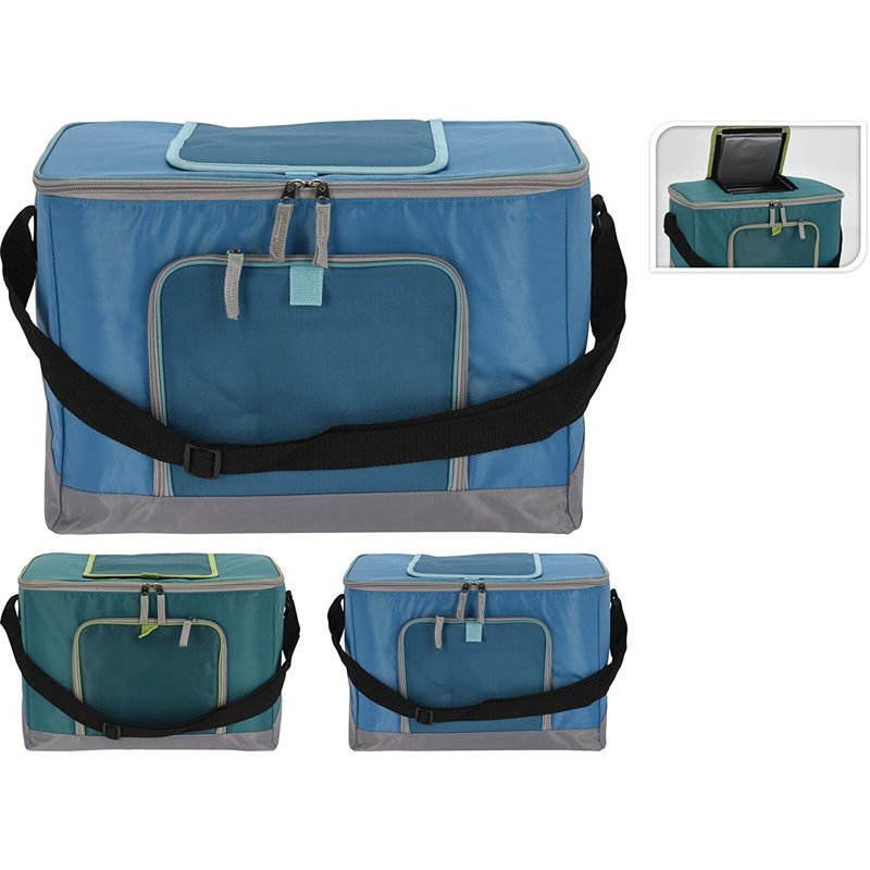 26l Insulated Cooler Bag â€“ With Shoulder Strap And Carry Handle | Made From Durable Materials | Ideal To Be Used On Work, Picnics Outdoors, Camping, Bbq, Lunch Bag Cans Storage School And Work