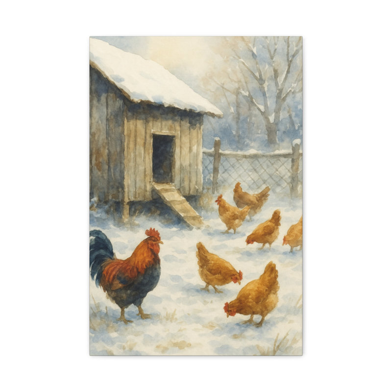 Aaroon Single Picture Frame Print on Canvas, 60.96 cm H x 40.64 cm W
