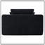 Chaise longue avec accoudoirs larges et coussins décoratifs-131220986
