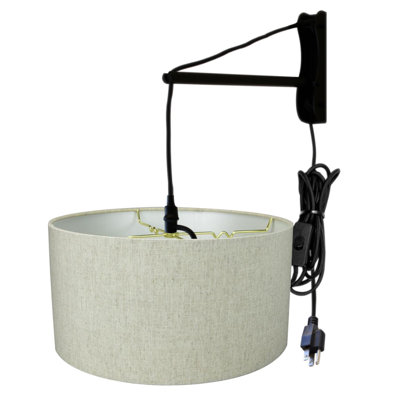 Twinar Plug-in Armed Sconce
