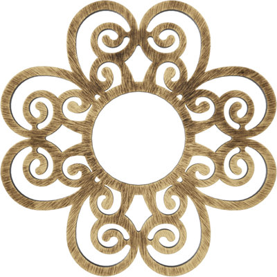 Médaillon de plafond de 30 po x 10 1/4 po x P 1,5 po x P 1,5 po Cohen