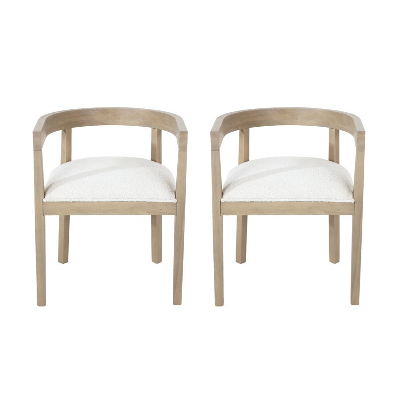 Ensemble de salle à manger 7 pièces avec fauteuils rembourrés Avelin