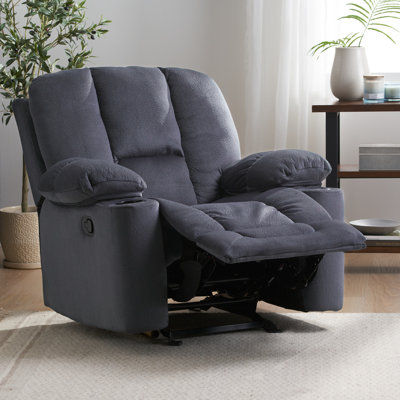 Fason 42.5" Wide Manual Glider Club Recliner